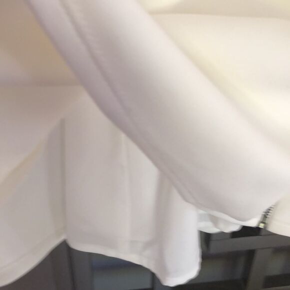 Vince Camuto ivory skater style zip dress 8 - Picture 10 of 11